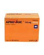 150 mg / 10 mg Amlodipino + Irbesartan