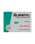 2 mg / 1000 mg Glimepirida + Metformina