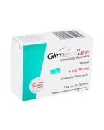 4 mg / 850 mg Glimepirida + Metformina