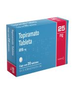 25 mg Topiramato