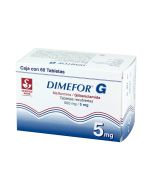 500 mg / 5 mg Glibenclamida + Metformina