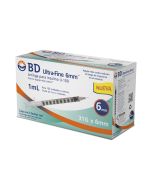 Jeringa Insulina Ultrafina 1ml 31x6mm