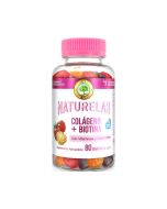 Colágeno + Biotina con Vitaminas y Ácido Fólico Gomitas