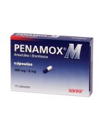 500 mg / 8 mg Amoxicilina + Bromhexina