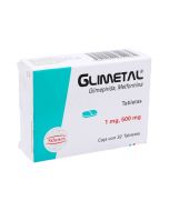 1 mg /500 mg Glimepirida + Metformina