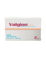 125 mg / 25 mg Clonixinato De Lisina + Tramadol