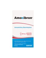 Pediátrico 500 mg / 8 mg / 5 ml Amoxicilina + Bromhexina