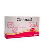 200 mg/10gr Clotrimazol Dual Óvulos y Crema