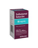 Nebulización Salbutamol 5 mg/ml