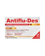 50 mg Amantadina/3 mg Clorfenamina/300 mg Paracetamol