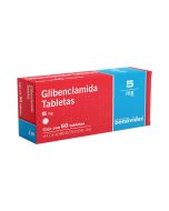 5 mg Glibenclamida