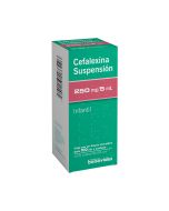 250 mg / 5 ml Cefalexina