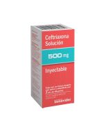 500 mg Ceftriaxona