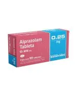 0.25 mg Alprazolam