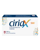 500 mg Ciprofloxacino
