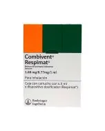 1.68 mcg / 8.77 mg Ipratropio + Salbutamol