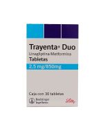 2.5 mg / 850 mg Linagliptina + Metformina