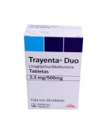 2.5 mg Linagliptina + Metformina