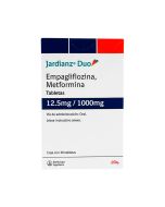 12.5 mg / 1000 mg Empagliflozina + Metformina