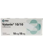 10 mg / 10 mg Ezetimiba + Simvastatina