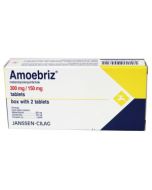 300 mg /150 mg Mebendazol + Quinfamida