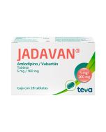 5mg/160mg Amlodipino/Valsartán