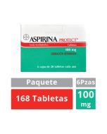 100 mg Ácido Acetilsalicílico 6 pack