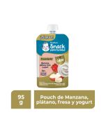  Manzana Plátano Fresa Yogurt Pouch 