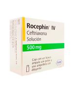 500 mg Ceftriaxona