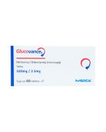 500 mg / 2.5 mg Glibenclamida + Metformina