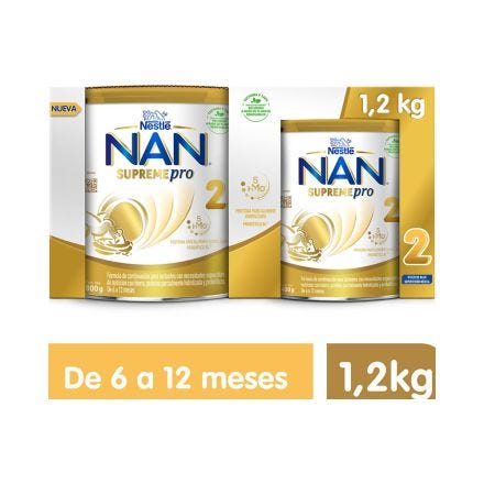 Fórmula Infantil NAN 2 pzas de 350 g a precio de socio