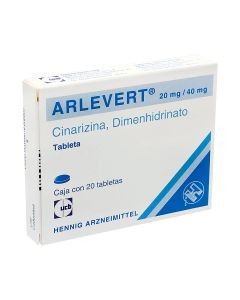 20 mg / 40 mg Cinarizina + Dimenhidrinato