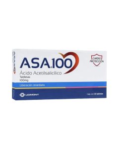 100 mg Acido Acetilsalicílico