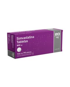 20 mg Simvastatina