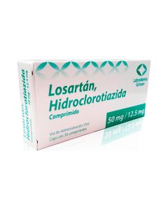Hidroclorotiazida, Losartan 50 mg / 12.5 mg