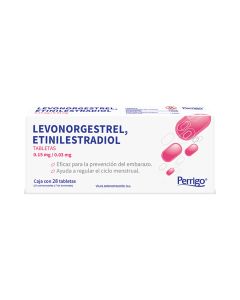 Etinilestradiol, Levonorgestrel 0.03 mg / 0.15 mg