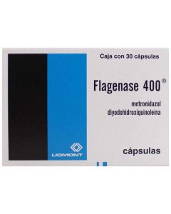 400 mg / 200 mg Diiodohidroxiquinoleina + Metronidazol