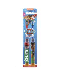 Cepillo Dental Paw Patrol con Limpiador de Lengua Suave 3+ Años