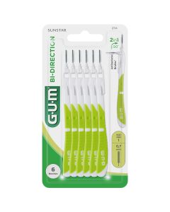 Cepillo Interdental Bi-Direction 2 en 1 0.7 mm