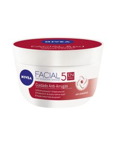 Crema Facial Cuidado Anti-Arrugas con Vitamina E