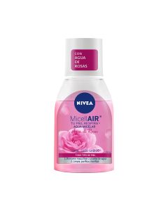 MicellAir Agua Micelar con Agua de Rosas Cara, Ojos y Labios