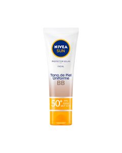 Protector Solar Facial 50+ Control de Brillo Efecto Matificante Tono Medio
