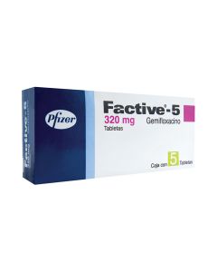 320 mg Gemifloxacino