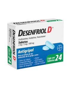 2 mg/5 mg/500 mg Clorfenamina, Fenilefrina, Paracetamol