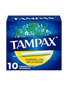 Tampones Absorbente con Aplicador Regular 