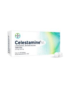 5 mg Loratadina/0.25 mg Betametasona