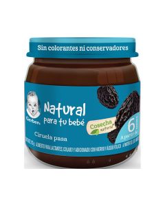 Papilla Ciruela Pasa Etapa 2 Cosecha Natural