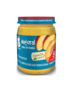 Papilla Durazno Etapa 3 Cosecha Natural