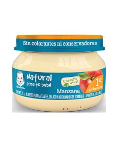 Papilla Manzana Etapa 1 Cosecha Natural