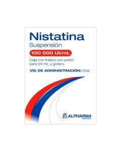 100000 UI / ml Nistatina